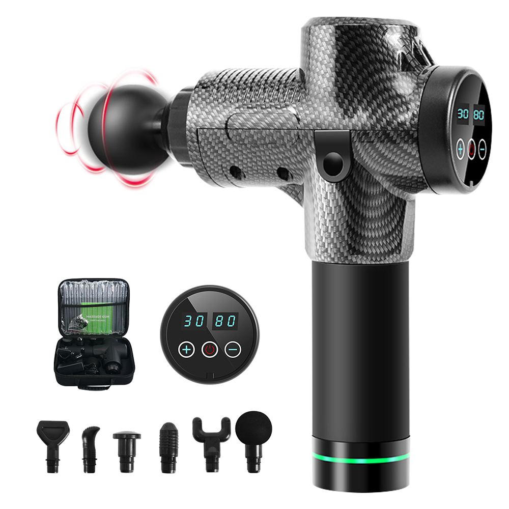 Massage Gun Deep Muscle Massager Muscle Pain Body Neck Massage Exercising Relaxation Slimming Shaping Pain Relief
Massage Gun Deep Muscle Massager Muscle Pain Body Neck Massage Exercising Relaxation Slimming Shaping Pain Relief