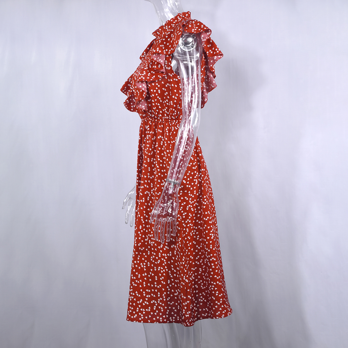 2021chiffon dress women elegant summer floral print ruffle a-line sundress casual fitted clothes to knees 2021 red dresses for women, Black;gray
2021chiffon dress women elegant summer floral print ruffle a-line sundress casual fitted clothes to knees 2021 red dresses for women, Black;gray