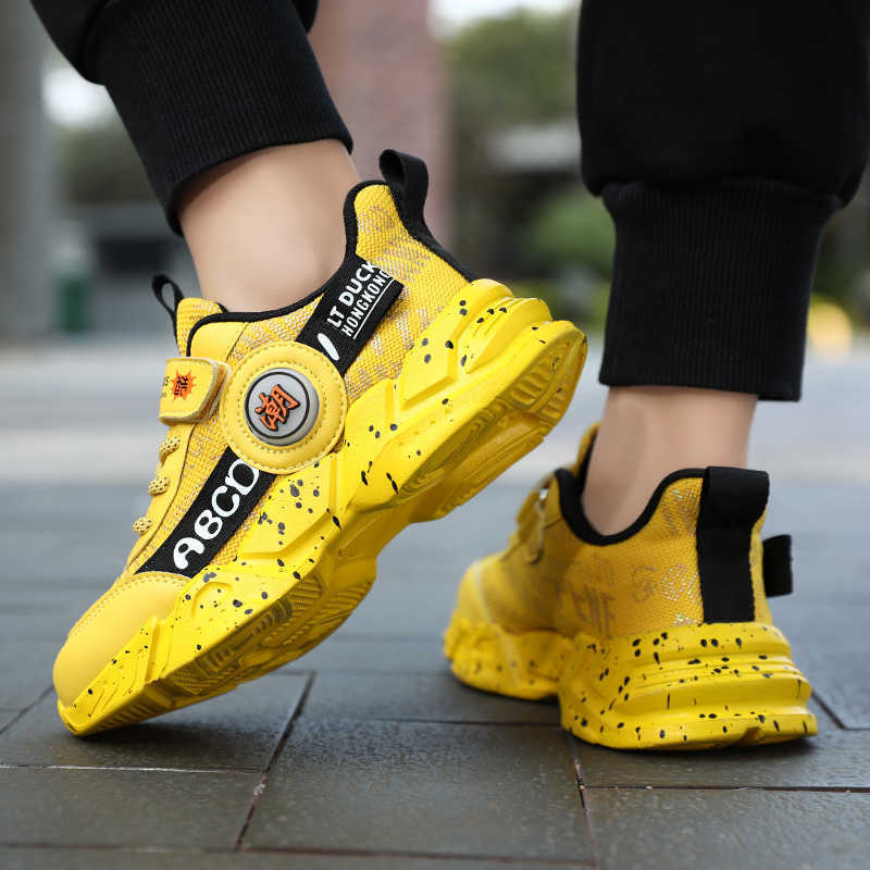 New Children Casual Shoes Boys Light Sneakers Student Kid Summer Size 5 8 9 12 13 Autumn Mesh Sport Footwear Winter Spider 7-12y Y0809