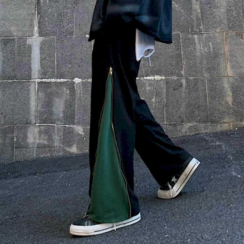 Men women casual pants Korean version Harajuku style design sense niche trousers loose wild 210526, Black 2
Men women casual pants Korean version Harajuku style design sense niche trousers loose wild 210526, Black 2