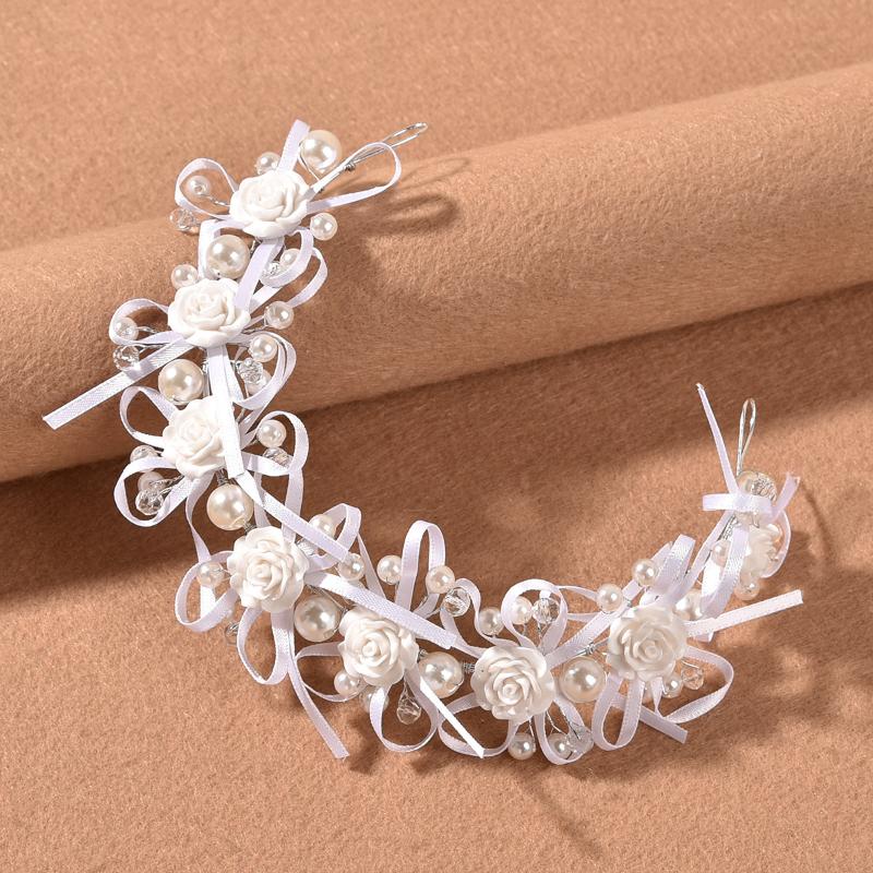 Hair Clips & Barrettes Flower Pearl Soft Headband Fashion Styling Piece For Women Wedding Party Pography BN, Golden;silver
Hair Clips & Barrettes Flower Pearl Soft Headband Fashion Styling Piece For Women Wedding Party Pography BN, Golden;silver