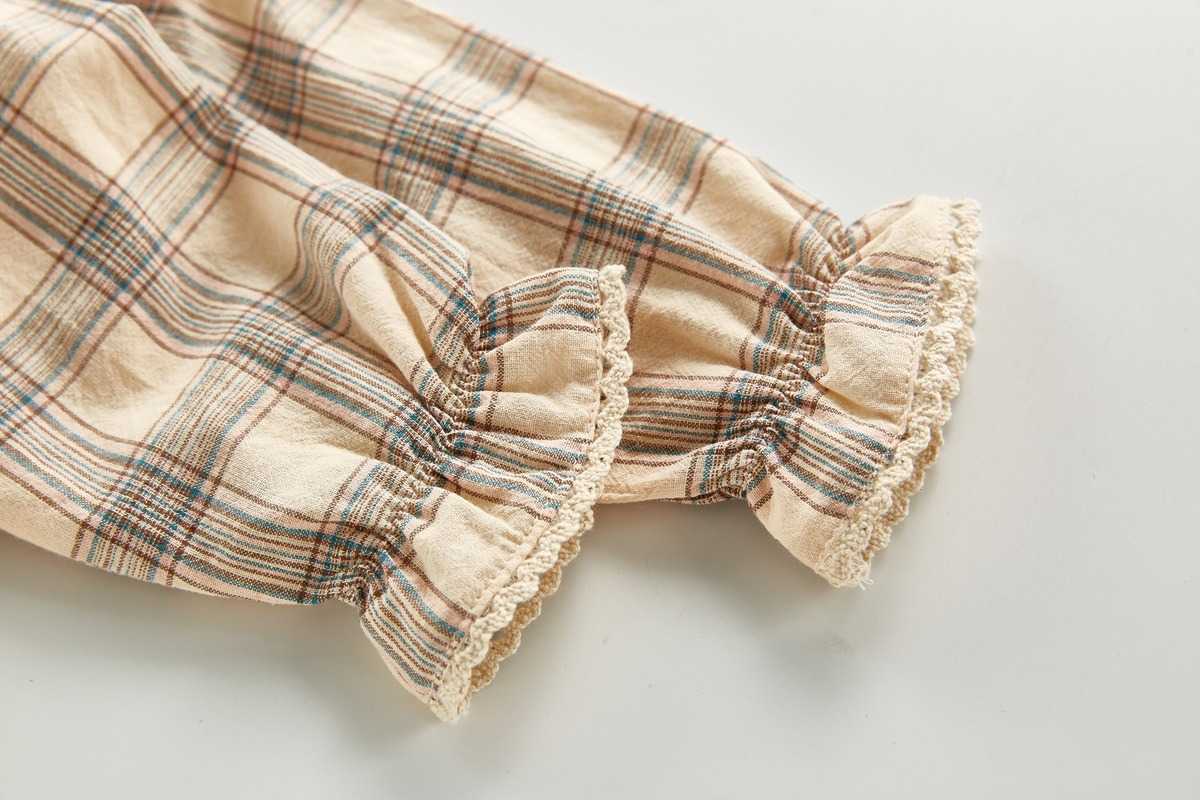 Children's Bottoming Shirt Autumn born Baby Girl Long-Sleeved girls blouses 210702