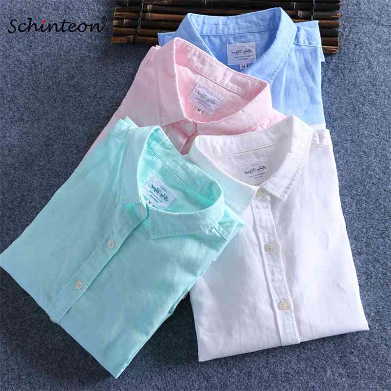 Schinteon Men Spring Summer Cotton Linen Shirt Slim Square Collar Comfortable Undershirt Male Plus Size 210708, Blue
Schinteon Men Spring Summer Cotton Linen Shirt Slim Square Collar Comfortable Undershirt Male Plus Size 210708, Blue