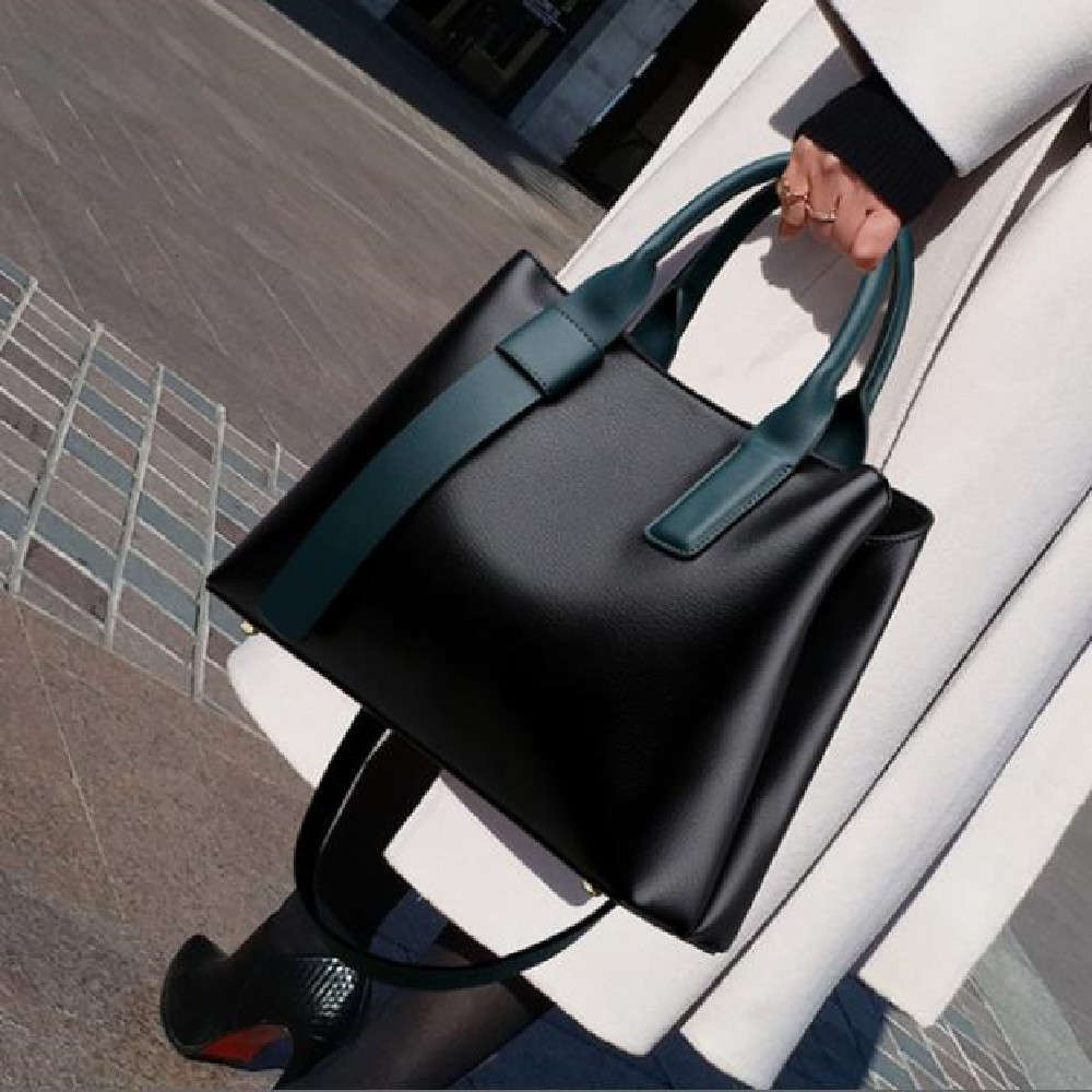 bag Women Bag Large Capacity Handbags Simple Sphere Fashion Multilateral Shoulder Leather Cross-Body s For