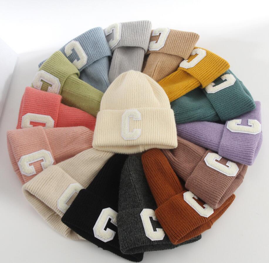15 Style Autumn Winter Beanie Caps Fashion Designer C Letter Print Men Women Bonnet Wool Knitting Skull Cap Thicken Beanies Hat Solid Color Cold Lovers Keep Warm Hats, Mixed random transmission
15 Style Autumn Winter Beanie Caps Fashion Designer C Letter Print Men Women Bonnet Wool Knitting Skull Cap Thicken Beanies Hat Solid Color Cold Lovers Keep Warm Hats, Mixed random transmission