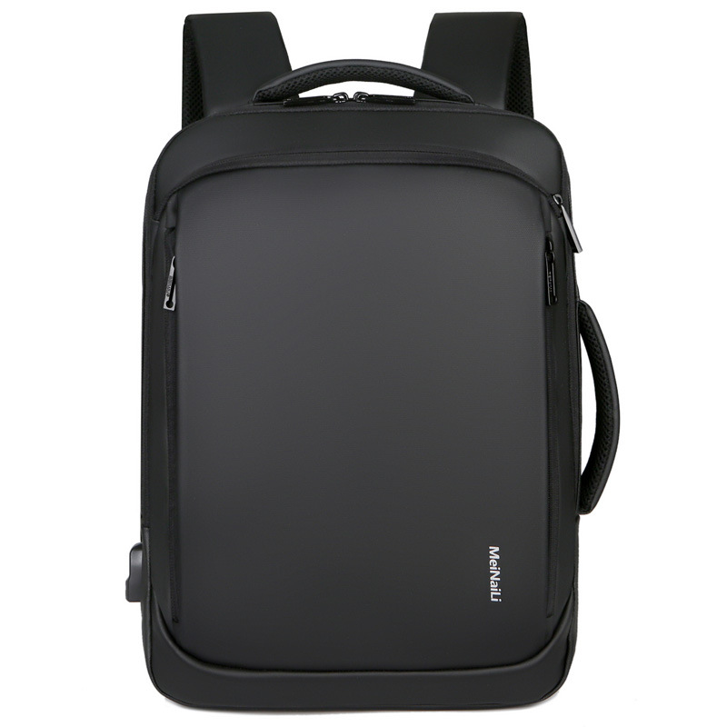 2021 New Arrival Male Functional USB business trip backpack bag 15.6 inches leather film waterproof computer Laptop Cases Black Ultralight Thin Fashion Oxford cloth
2021 New Arrival Male Functional USB business trip backpack bag 15.6 inches leather film waterproof computer Laptop Cases Black Ultralight Thin Fashion Oxford cloth