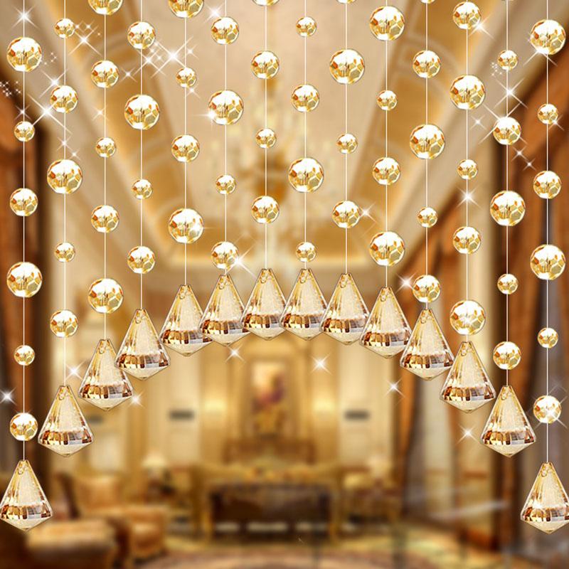 Curtain & Drapes 1pcs Glass Crystal Bead Panel Hanging Creative String For Living Room Bedroom Window Door Ornaments, Champagne
Curtain & Drapes 1pcs Glass Crystal Bead Panel Hanging Creative String For Living Room Bedroom Window Door Ornaments, Champagne
