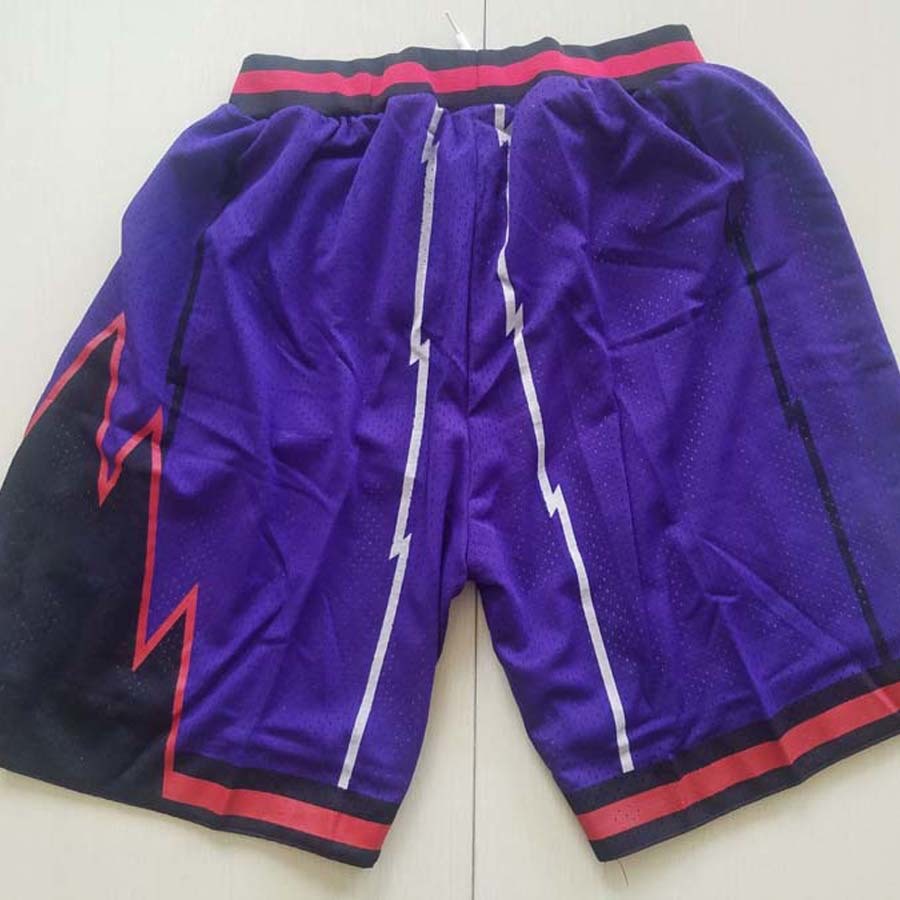 New 2021 Men's America Basketball Toronto Movement Basket Shorts The Embroidery Jersey Pants pocket NewS-XXL