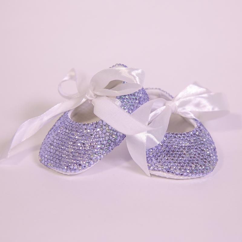 First Walkers Idea Purple Sparkle Bling Rhinestone With White Ribbon Bow Christening Handmade Custom Infant Princess Baby Girls Foot Wear
First Walkers Idea Purple Sparkle Bling Rhinestone With White Ribbon Bow Christening Handmade Custom Infant Princess Baby Girls Foot Wear