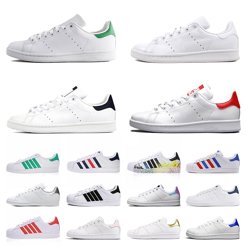 Adds Originals Stan Smith Casual Skateboard Shoes Mens Womens Flat Leather Fashion Sports Platform Designer Sneakers Triple Black White Silver Outdoor Big Size 45, A1 36-45 triple black
Adds Originals Stan Smith Casual Skateboard Shoes Mens Womens Flat Leather Fashion Sports Platform Designer Sneakers Triple Black White Silver Outdoor Big Size 45, A1 36-45 triple black