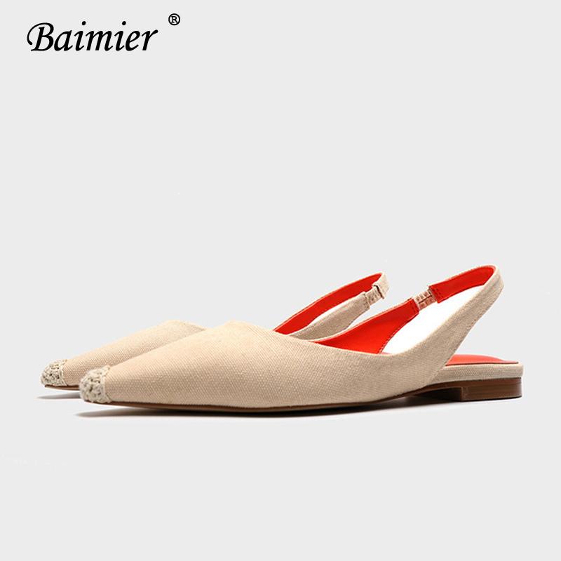 Baimier Women Sandals Spring Europe Fashion Flat Shoes Pointed Toe Slingback Casual, Black
Baimier Women Sandals Spring Europe Fashion Flat Shoes Pointed Toe Slingback Casual, Black
