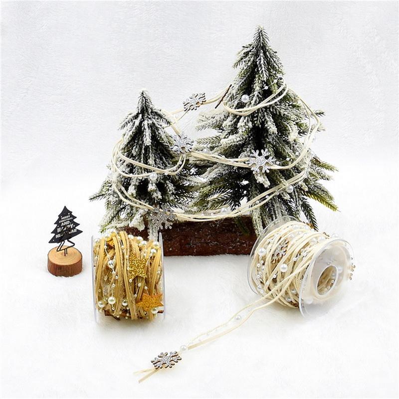 Christmas Decorations For Tree Home Gift Wrapping Ribbon Garland Handmade Five-pointed Star Bead Chain 2022 Year
Christmas Decorations For Tree Home Gift Wrapping Ribbon Garland Handmade Five-pointed Star Bead Chain 2022 Year