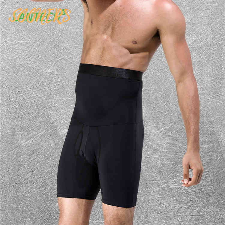 LANTECH Men Shorts Stomach Shapers Bodybuilding Compression Tights Training Underwear Boxers Running Exercise Fitness Gym Shorts, Black
LANTECH Men Shorts Stomach Shapers Bodybuilding Compression Tights Training Underwear Boxers Running Exercise Fitness Gym Shorts, Black
