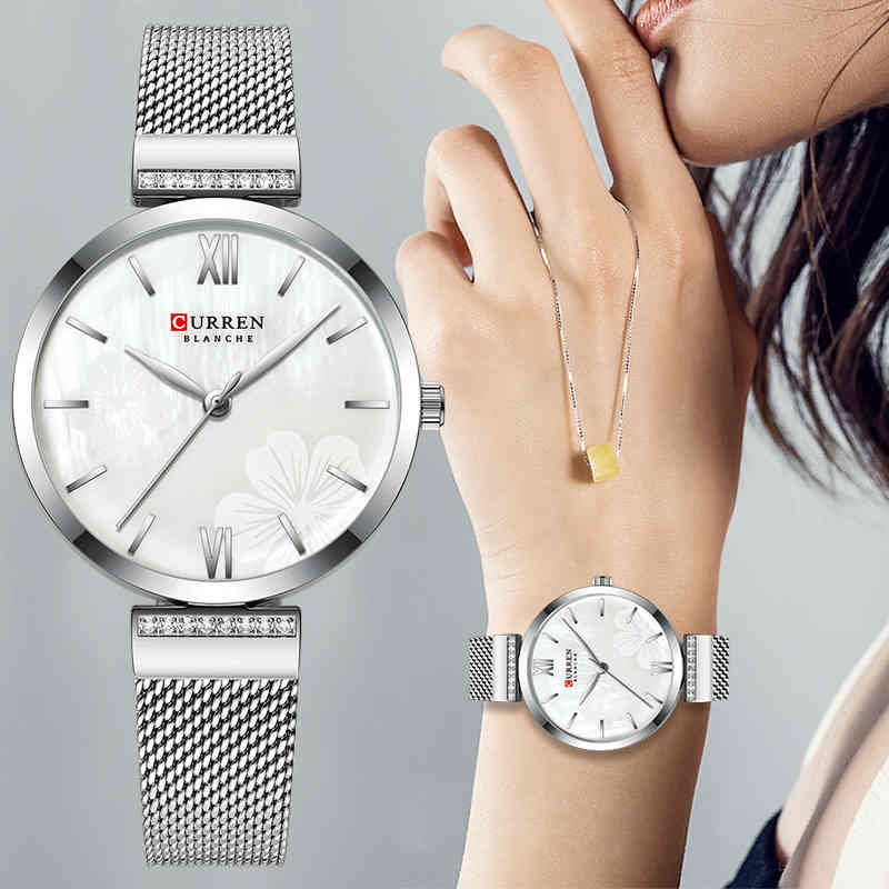 Watches NAVIFORCE Luxury Brand Women Watch Simple Quartz Ladies Wristwatch Fashion Casual Watches Girl Clock Reloj Mujer 210517, Silver white
Watches NAVIFORCE Luxury Brand Women Watch Simple Quartz Ladies Wristwatch Fashion Casual Watches Girl Clock Reloj Mujer 210517, Silver white