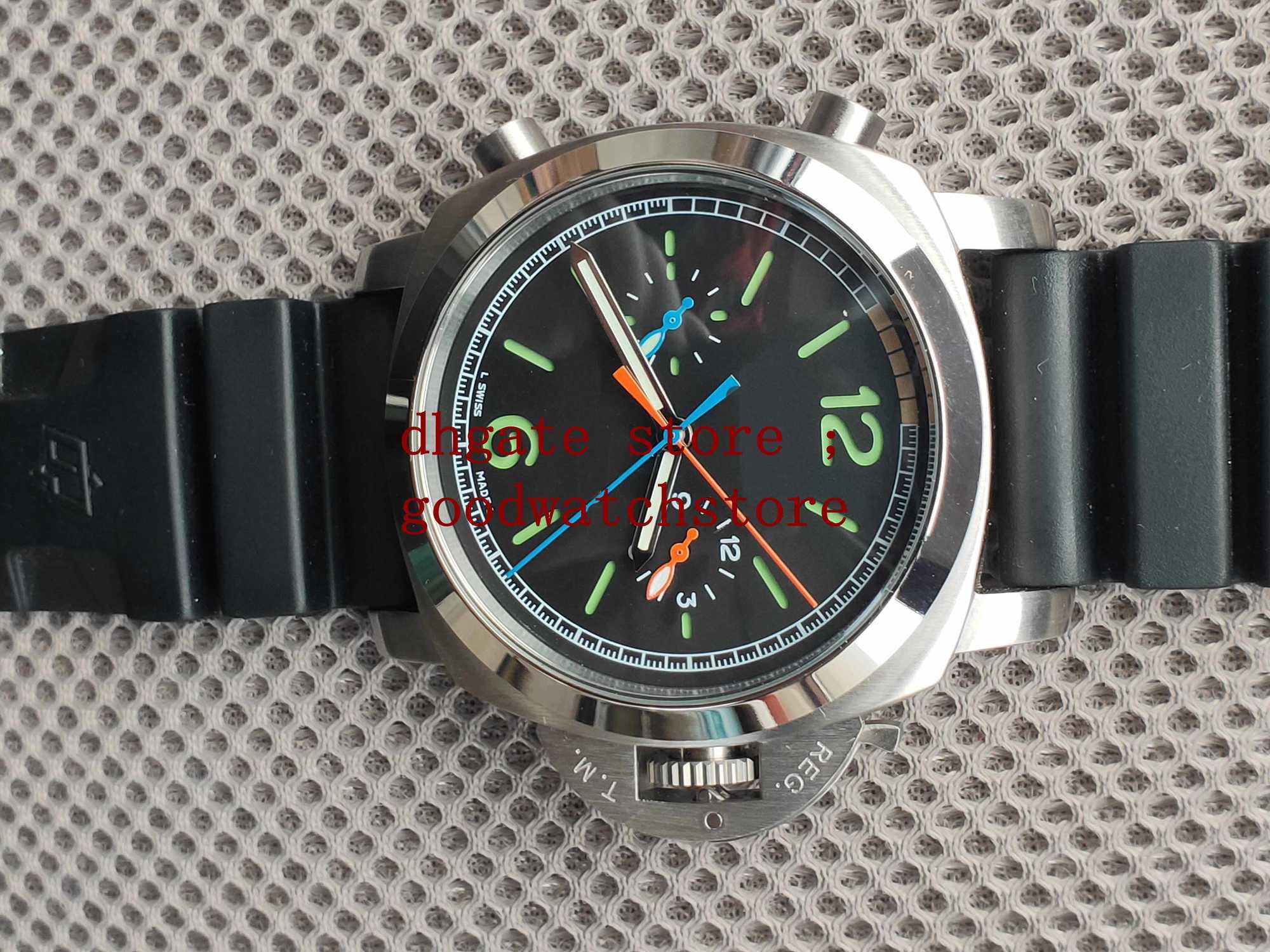 Mechanical Mens luxury Racing watches 47mm Power savings Black rubber Wristwatch Movement ETA 2813 Transparent Automatic Fashion Men 316L
Mechanical Mens luxury Racing watches 47mm Power savings Black rubber Wristwatch Movement ETA 2813 Transparent Automatic Fashion Men 316L
