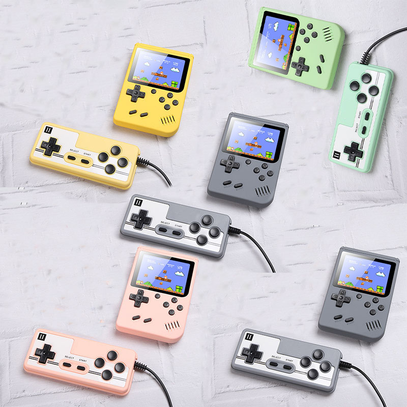 Mini Handheld Video Game Console Retro with 3-inch Color LCD and Kids Gift 400/500 Classic Games -Supports Two Players ,AV Output
Mini Handheld Video Game Console Retro with 3-inch Color LCD and Kids Gift 400/500 Classic Games -Supports Two Players ,AV Output