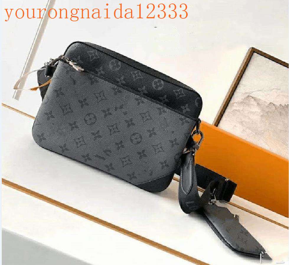 Handbags Men Leather TRIO Messenger Bags Luxury Shoulder Bag Make up Bag Designer Handbag Tote Man's bag#001, White plaid 
Handbags Men Leather TRIO Messenger Bags Luxury Shoulder Bag Make up Bag Designer Handbag Tote Man's bag#001, White plaid