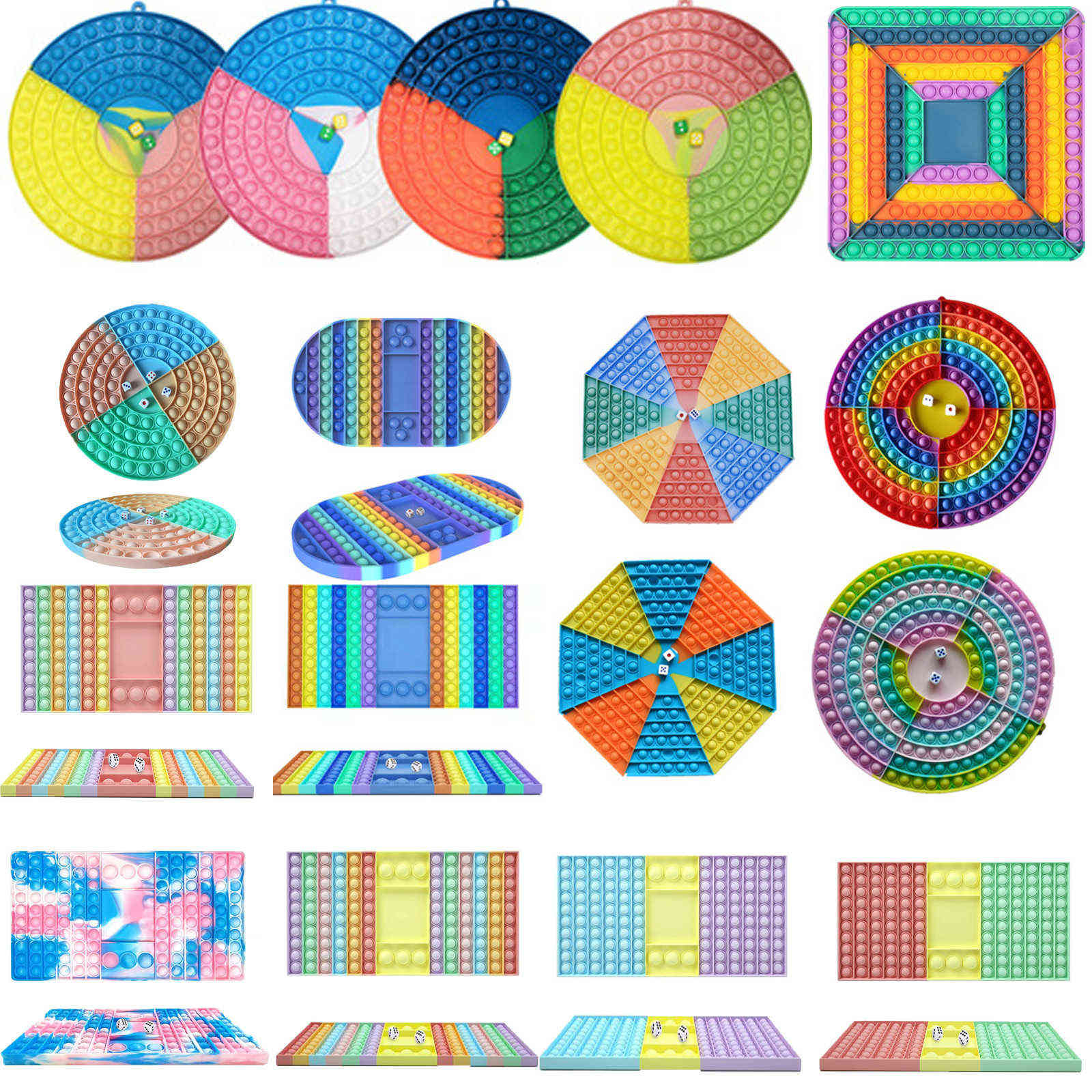 Push Bubble Sensory Popete Fidget Autism Needs Squishy Anxiety Stress Relief Antistress Silicone Adult Kids Desktop Toys Game
Push Bubble Sensory Popete Fidget Autism Needs Squishy Anxiety Stress Relief Antistress Silicone Adult Kids Desktop Toys Game