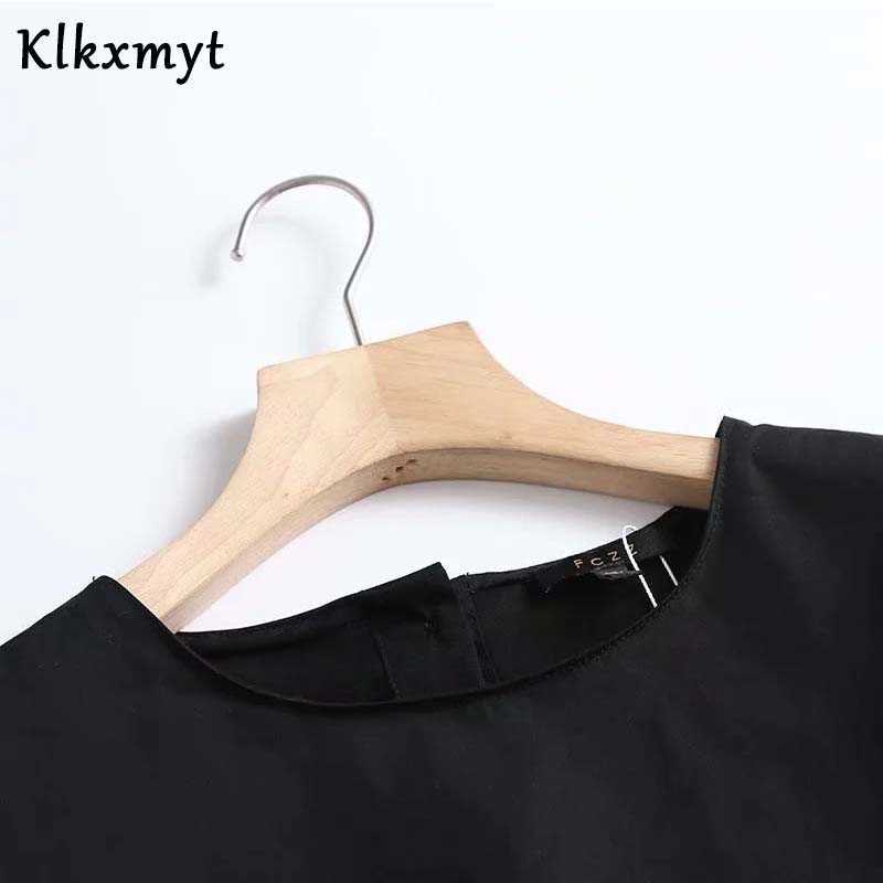 Klkxmyt England Style Simple Solid V-neck Cotton Basic Harajuku Tshirt Summer T Shirt Women Camisetas Verano Mujer Tops 210527
