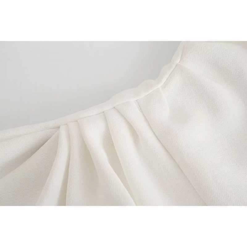 Vintage Summer Pleated Dress Women Sexy Thin Straps Back Zip Chic Lady Mini Dresses Casual Woman Robe femme 210709