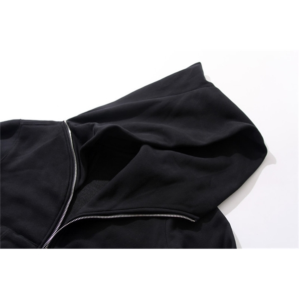 New Hoodies Men zipper Cardigan harajuku black sweatshirts hip hop swag style skateboard streetwear Cloak Hooded jacket coat X0726