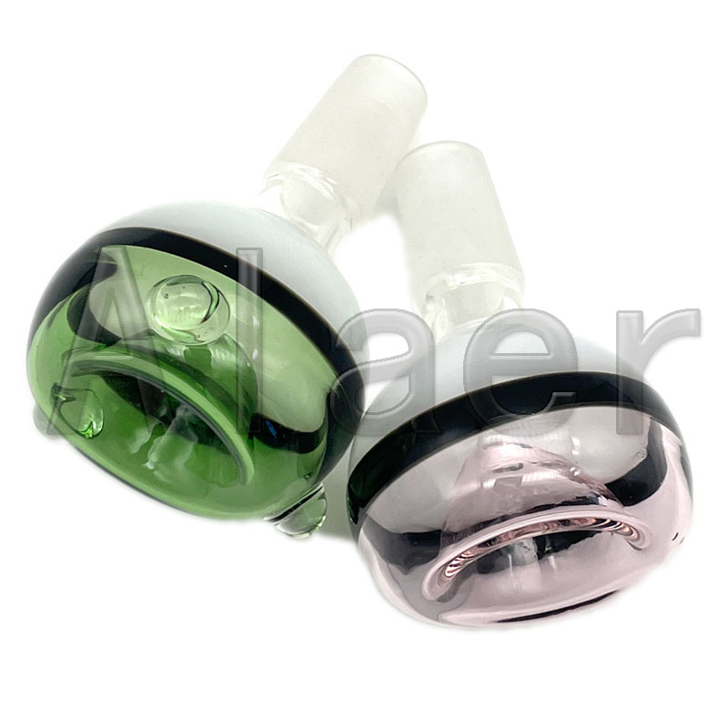 Colorful Glass Smoking Bowls 14mm 18mm Male Bowl With Handle Beautiful Slide Dabber for Hookahs Bongs Dab Rigs
Colorful Glass Smoking Bowls 14mm 18mm Male Bowl With Handle Beautiful Slide Dabber for Hookahs Bongs Dab Rigs