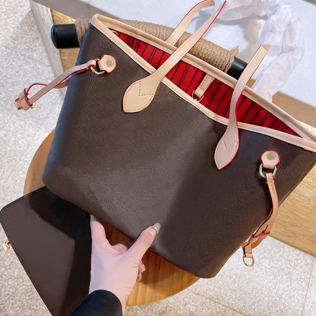 Classic Totes Women Shopping Bags 2pcs Set Large Capacity Woman Handbags Luxury Designers Grid Ladies Shoulder Bag Fashion Handbag Lady Clut, Red;black
Classic Totes Women Shopping Bags 2pcs Set Large Capacity Woman Handbags Luxury Designers Grid Ladies Shoulder Bag Fashion Handbag Lady Clut, Red;black