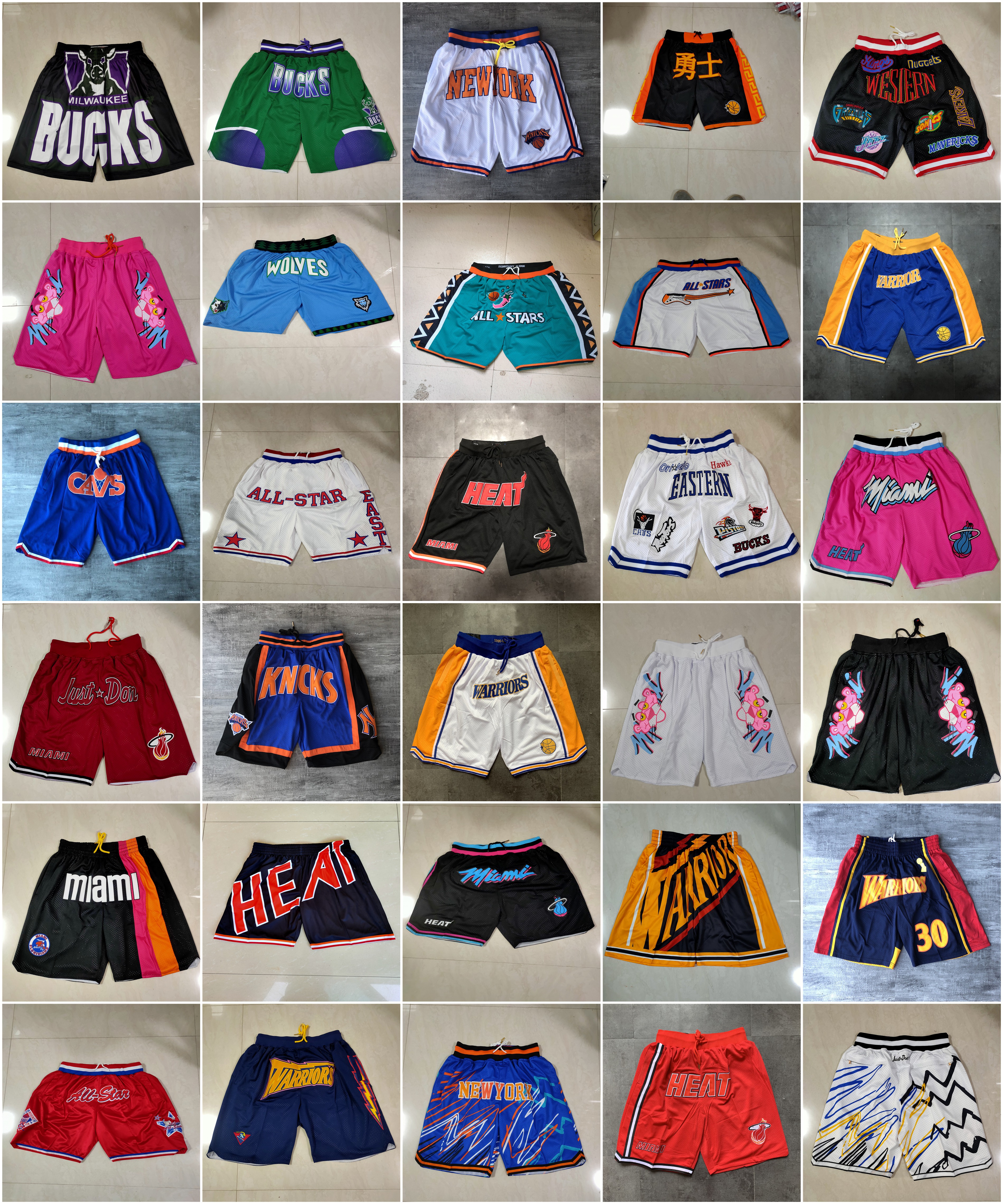 Men Team Basketball Short Black Retro Just Don Shorts Sport Wear With Pocket Zipper Sweatpants Pant Blue White Pink Red Stitched Size S-XXXL, As photo
Men Team Basketball Short Black Retro Just Don Shorts Sport Wear With Pocket Zipper Sweatpants Pant Blue White Pink Red Stitched Size S-XXXL, As photo