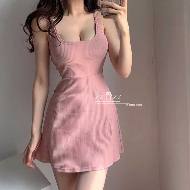 WOMENGAGA Pink Sweet Big O Neck Small Fresh Lady Thin Fashion High Waist Mini Tank Summer Dress Sexy Knitting Dresses 5SJ7 210603, Stripe white
WOMENGAGA Pink Sweet Big O Neck Small Fresh Lady Thin Fashion High Waist Mini Tank Summer Dress Sexy Knitting Dresses 5SJ7 210603, Stripe white