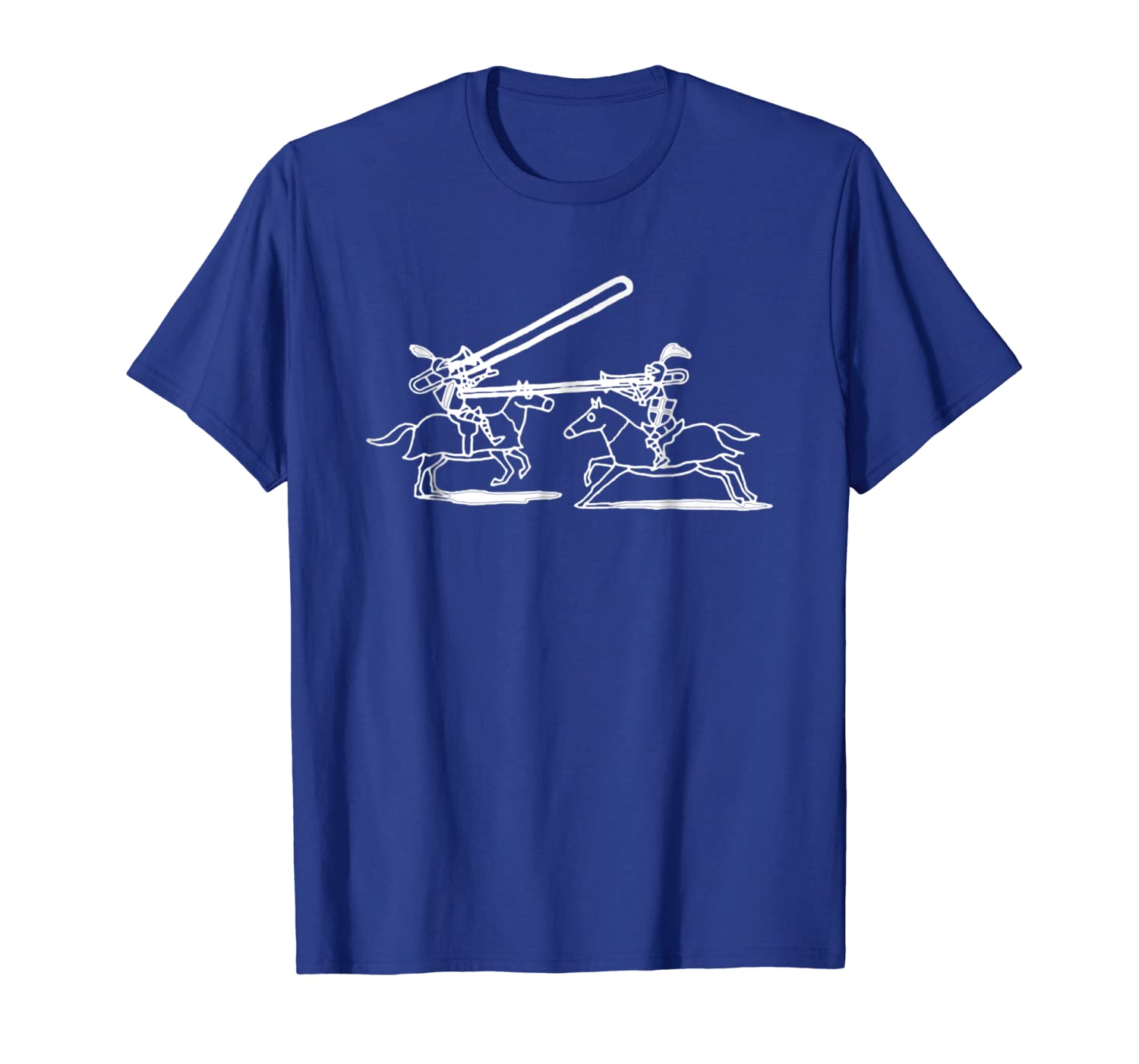 jousting funny trombone tshirt for trombonists, White;black 
jousting funny trombone tshirt for trombonists, White;black