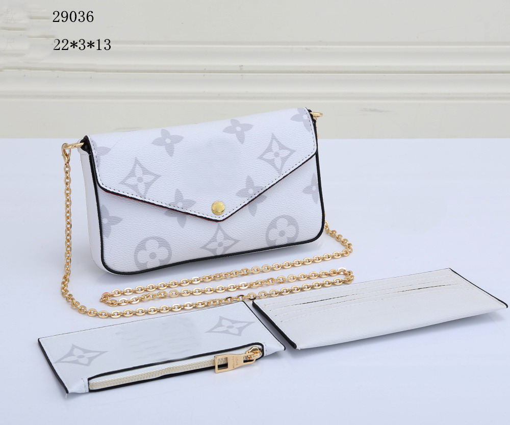 Classic Luxury designer Pochette Evening Bag PU Leather women Handbags Shoulder handbag Clutch Tote Messenger Shopping Purse
Classic Luxury designer Pochette Evening Bag PU Leather women Handbags Shoulder handbag Clutch Tote Messenger Shopping Purse