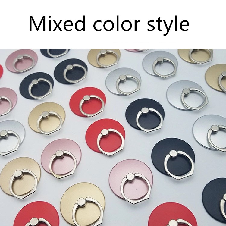 Finger Ring cell Phone Holder Bracket Metal Lazy Buckle 360 Degree Stand For universal, Mixed color
Finger Ring cell Phone Holder Bracket Metal Lazy Buckle 360 Degree Stand For universal, Mixed color