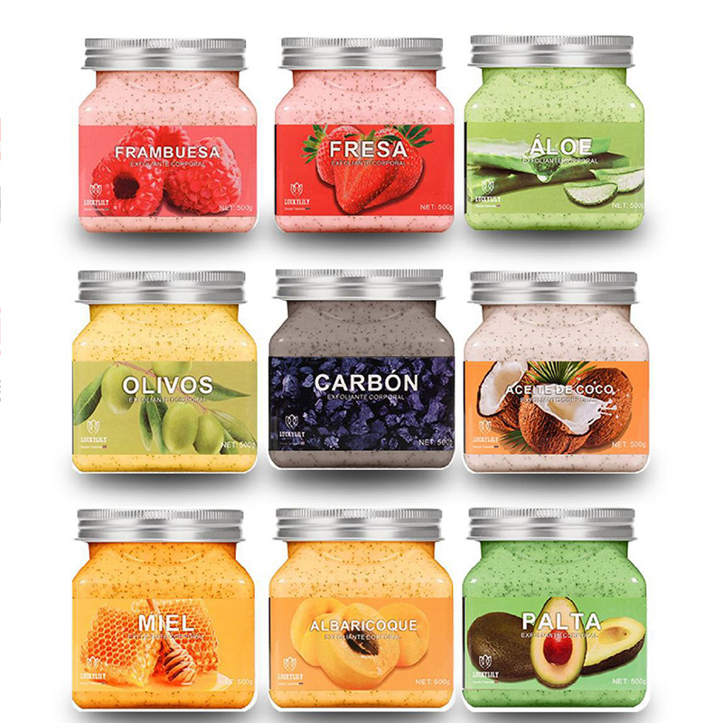500g Body Scrub Exfoliating Fruit Mango Peach Avocado Bath Salt Men Women Moisturizing Acne Whitening Bathing Beauty Salon wzg HP1858
500g Body Scrub Exfoliating Fruit Mango Peach Avocado Bath Salt Men Women Moisturizing Acne Whitening Bathing Beauty Salon wzg HP1858
