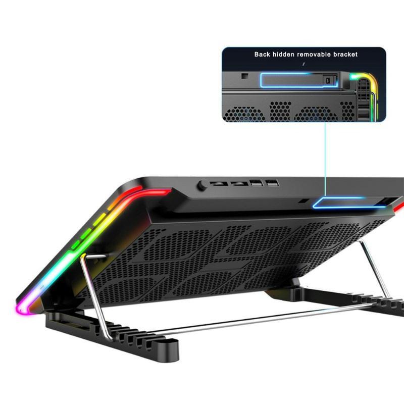 Laptop Cooling Pads Fashionable Laptops Cooler Pad RGB 6 Silent Fans Portable Gaming Cool Stand Compatible With Notebook PC Computer
Laptop Cooling Pads Fashionable Laptops Cooler Pad RGB 6 Silent Fans Portable Gaming Cool Stand Compatible With Notebook PC Computer