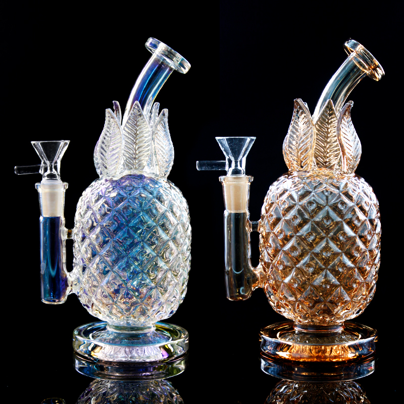 Pineapple Oil Rig glass Bong Smoking Water Pipe inline diffuse perc Percolator Glass Hookah Holographic Rainbow bongs 7.8 inches
Pineapple Oil Rig glass Bong Smoking Water Pipe inline diffuse perc Percolator Glass Hookah Holographic Rainbow bongs 7.8 inches