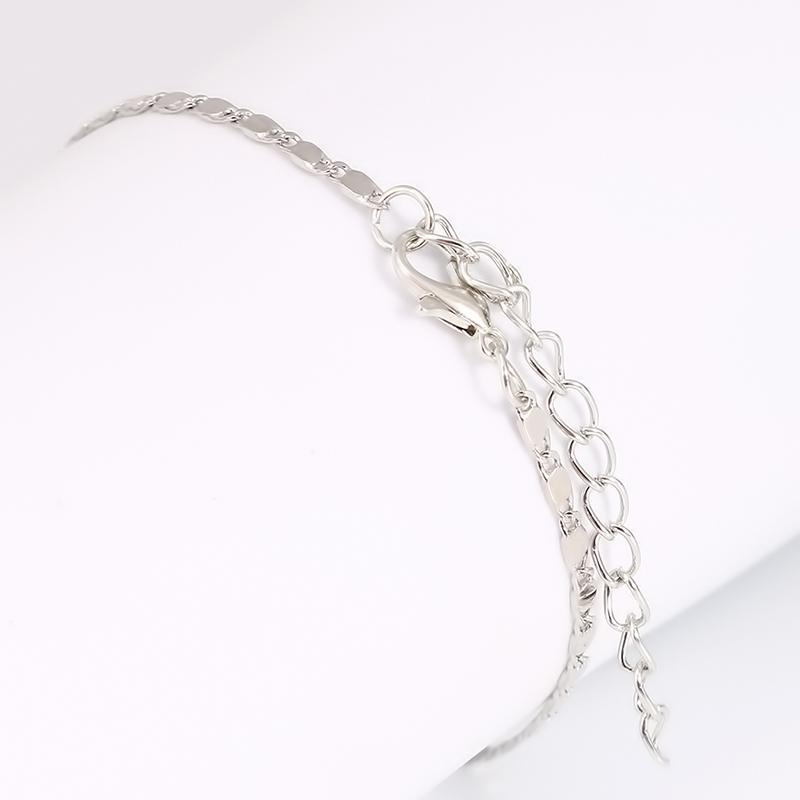 Anklets Fashion Gold Thin Chain Ankle Charm Anklet Leg Bracelet Foot Jewelry Adjustable Bracelets For Women Accessories