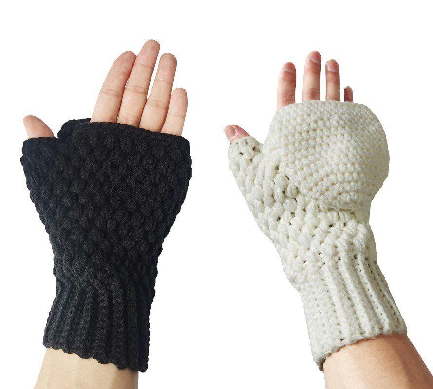 Beanies BomHCS Unisex Adult Handmade Winter Warm Mittens Open Mouth Knitted Gloves
Beanies BomHCS Unisex Adult Handmade Winter Warm Mittens Open Mouth Knitted Gloves