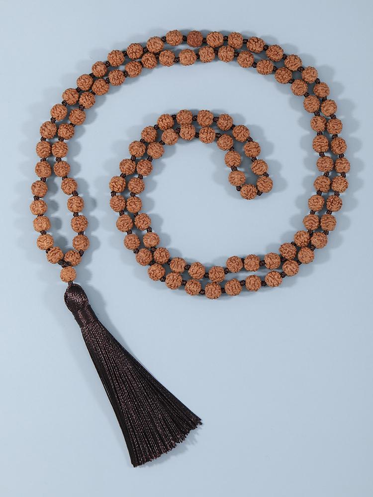 Pendant Necklaces YUOKIAA Japamala 108 Rudraksha Bead Necklace Meditation Yoga Spirit Jewelry Bohemian Tassel Prayer Beaded Mala Chain Women, Silver
Pendant Necklaces YUOKIAA Japamala 108 Rudraksha Bead Necklace Meditation Yoga Spirit Jewelry Bohemian Tassel Prayer Beaded Mala Chain Women, Silver