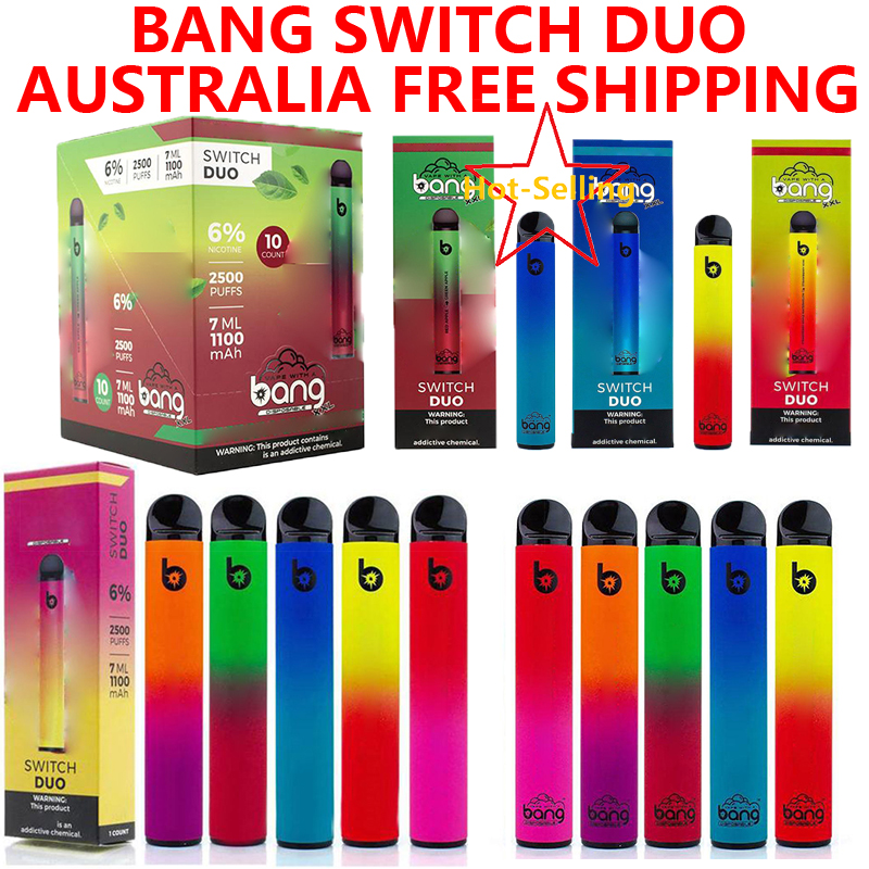 Bang Duo 2500 Puffs Disposable Vape Pen E Cigarette Device With 1100mAh Battery 7ml Pod Prefilled Catridge
Bang Duo 2500 Puffs Disposable Vape Pen E Cigarette Device With 1100mAh Battery 7ml Pod Prefilled Catridge