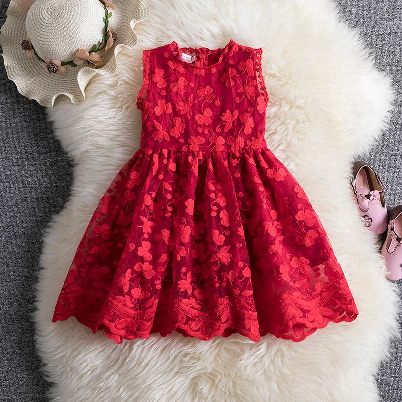 Girl's Dresses Girls Dress Red Lace Frocks Casual Wear For Party Vestido Kids Clothes Children's Children Baby Clothing, Black 3
Girl's Dresses Girls Dress Red Lace Frocks Casual Wear For Party Vestido Kids Clothes Children's Children Baby Clothing, Black 3