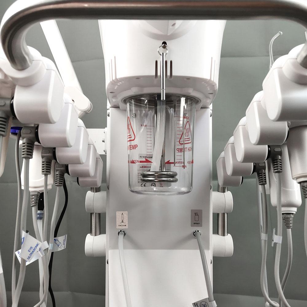 10 in 1 multifunction ultrasonic facial steamer skin scrubber beauty salon equipment