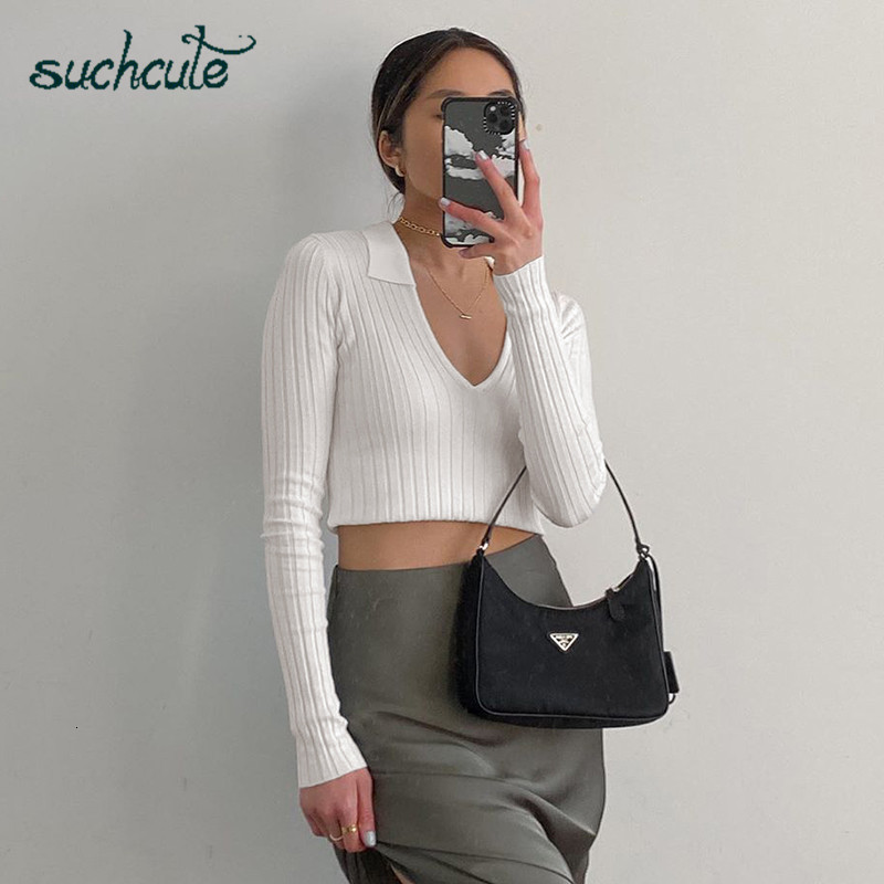 Women' T-Shirt knit women' T-shirts Y2K aesthetics v neck tee e girl summer long sleeve vintage button tops female 90s clubwear, White
Women' T-Shirt knit women' T-shirts Y2K aesthetics v neck tee e girl summer long sleeve vintage button tops female 90s clubwear, White