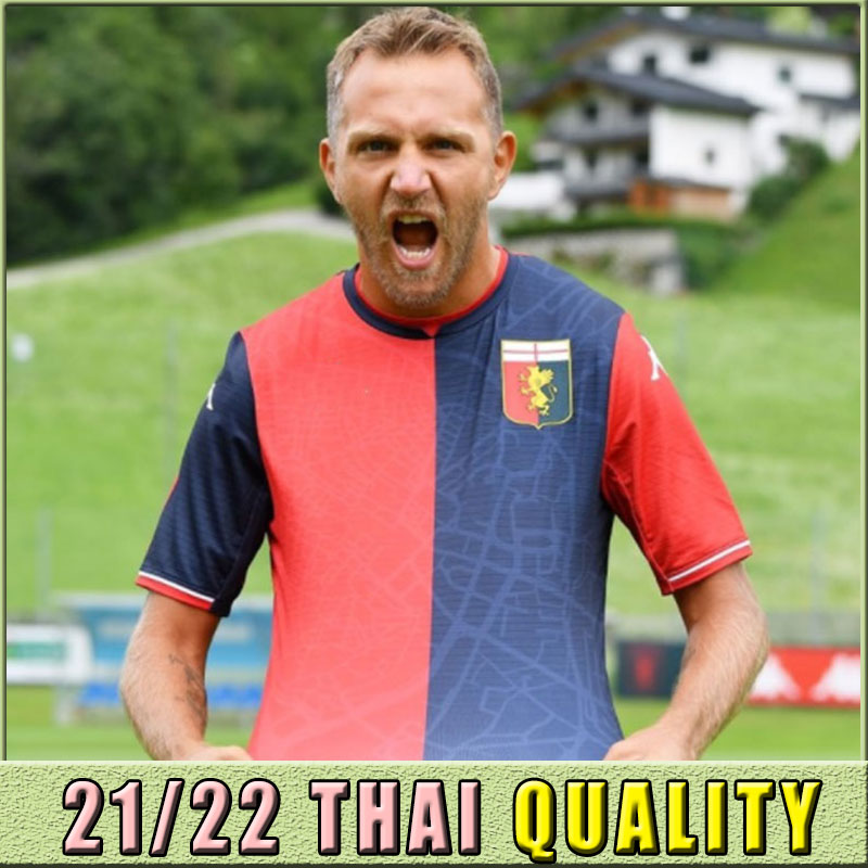 21 22 Genoa CFC Soccer Jerseys SCAMACCA Zappacosta 2021 2022 Maglia Strootman BIRASCHI FAVILLI LERAGER Pellegrini pjaca football shirts THAILAND, Home+patch
21 22 Genoa CFC Soccer Jerseys SCAMACCA Zappacosta 2021 2022 Maglia Strootman BIRASCHI FAVILLI LERAGER Pellegrini pjaca football shirts THAILAND, Home+patch
