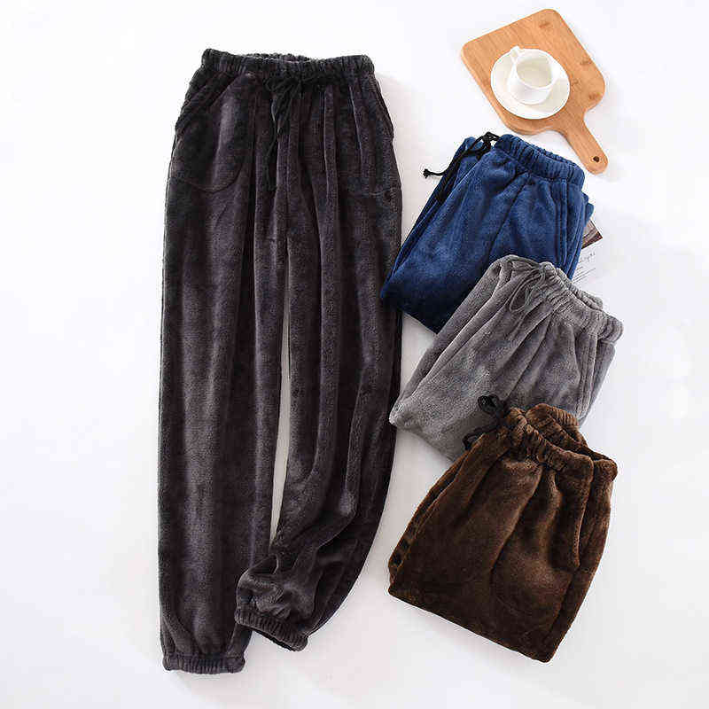 Japanese style men's home pants thick flannel warm pants autumn and winter large size coral fleece trousers pajama pants 211111, Red wine
Japanese style men's home pants thick flannel warm pants autumn and winter large size coral fleece trousers pajama pants 211111, Red wine
