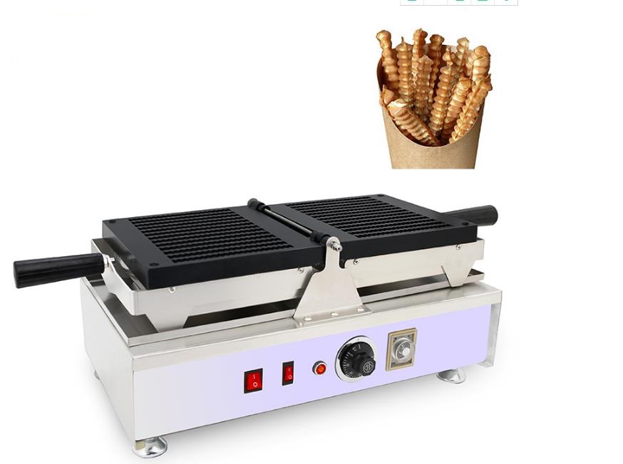 Commercial Waffel Pommes Maker Long Stick Twist Shape Waffle Machine Street Food Snack French Fries Shaped Waffle Machines
Commercial Waffel Pommes Maker Long Stick Twist Shape Waffle Machine Street Food Snack French Fries Shaped Waffle Machines