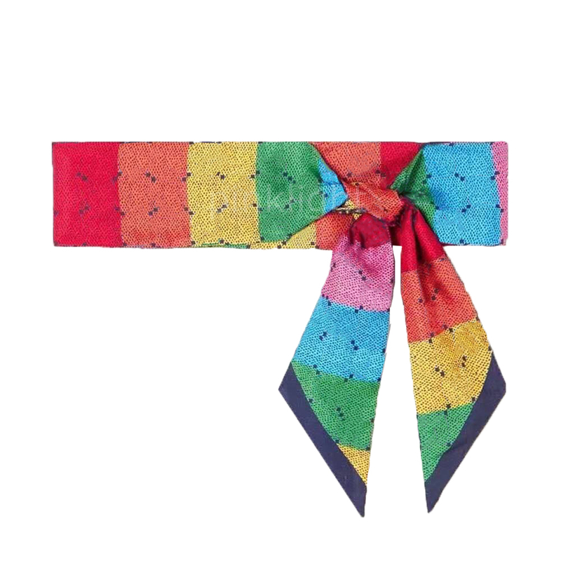Luxury G Letter Headbands Fashion Rainbow Hair Bands Women Valentines Annivesary Gifts Party Ornaments Ladies Elegant Silk Kerchief
Luxury G Letter Headbands Fashion Rainbow Hair Bands Women Valentines Annivesary Gifts Party Ornaments Ladies Elegant Silk Kerchief
