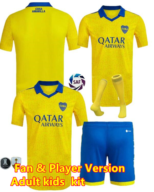 22 23 Boca Juniors soccer Jersey VILLA SALVIO MEDINA Away VARELA third Yellow Men Benedetto Pavón camisa 2022 2023 fans player version men kids kit, Black
22 23 Boca Juniors soccer Jersey VILLA SALVIO MEDINA Away VARELA third Yellow Men Benedetto Pavón camisa 2022 2023 fans player version men kids kit, Black