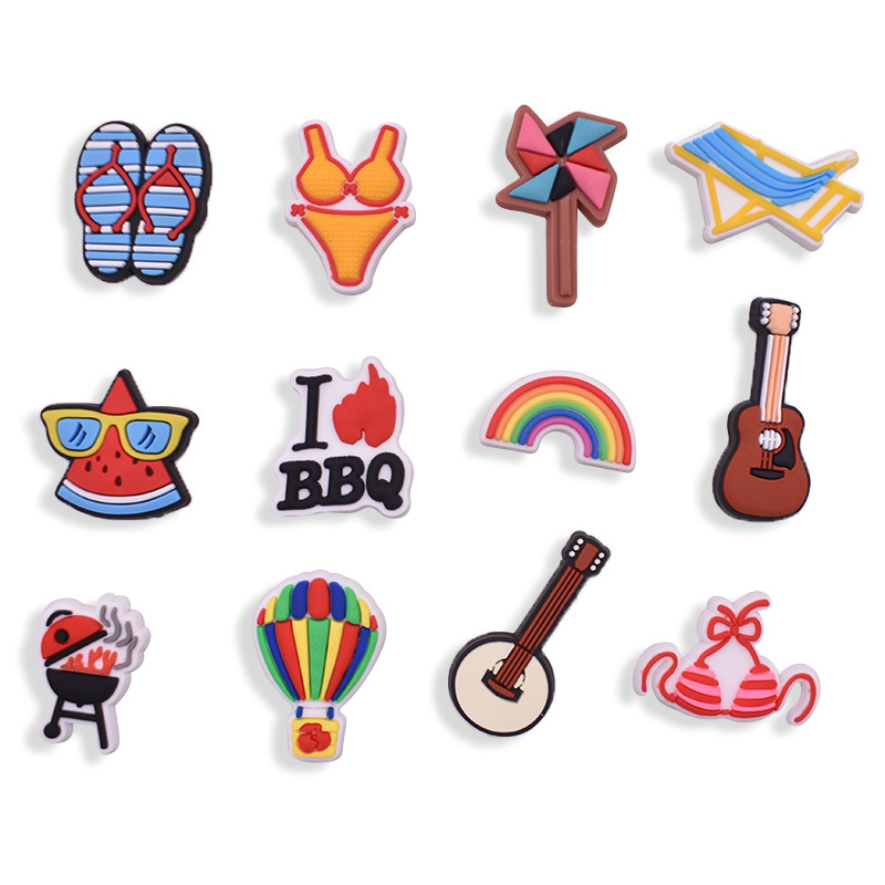 Summer Beach Shoe Charm Decoration Accessories Pins for Croc Charms Clog Buckle Buttons
Summer Beach Shoe Charm Decoration Accessories Pins for Croc Charms Clog Buckle Buttons