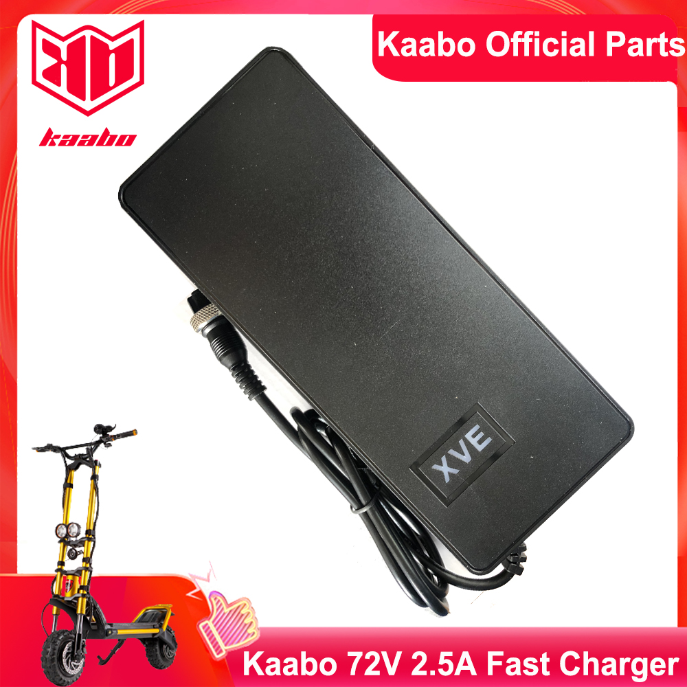 Original Kaabo Charger 72V 1.5A 2.5A Fast Charger 72V Lithium Battery Faster Charger for Kaabo Wolf King+ Kaabo Wolf Warrior/King GT Electric Scooter
Original Kaabo Charger 72V 1.5A 2.5A Fast Charger 72V Lithium Battery Faster Charger for Kaabo Wolf King+ Kaabo Wolf Warrior/King GT Electric Scooter