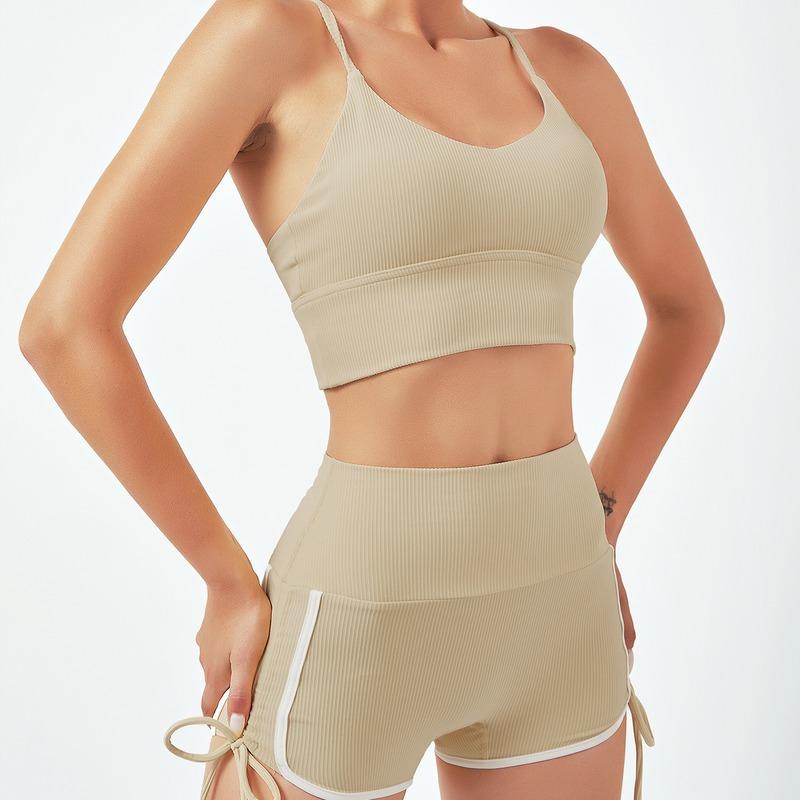 Yoga Outfit 2pcs Set Bra Shorts Wear Suspenders Sports Underwear Strap Fitness Suit Sport Leggings Active For Women
Yoga Outfit 2pcs Set Bra Shorts Wear Suspenders Sports Underwear Strap Fitness Suit Sport Leggings Active For Women
